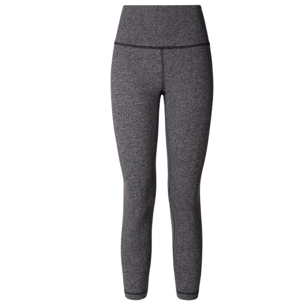 EUC lululemon High Times Pant Giant Herringbone - 8 - Picture 4 of 9